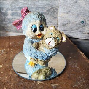 Sonshine Promises Blue Bird Figurine - "Hugs make the world a better place"
